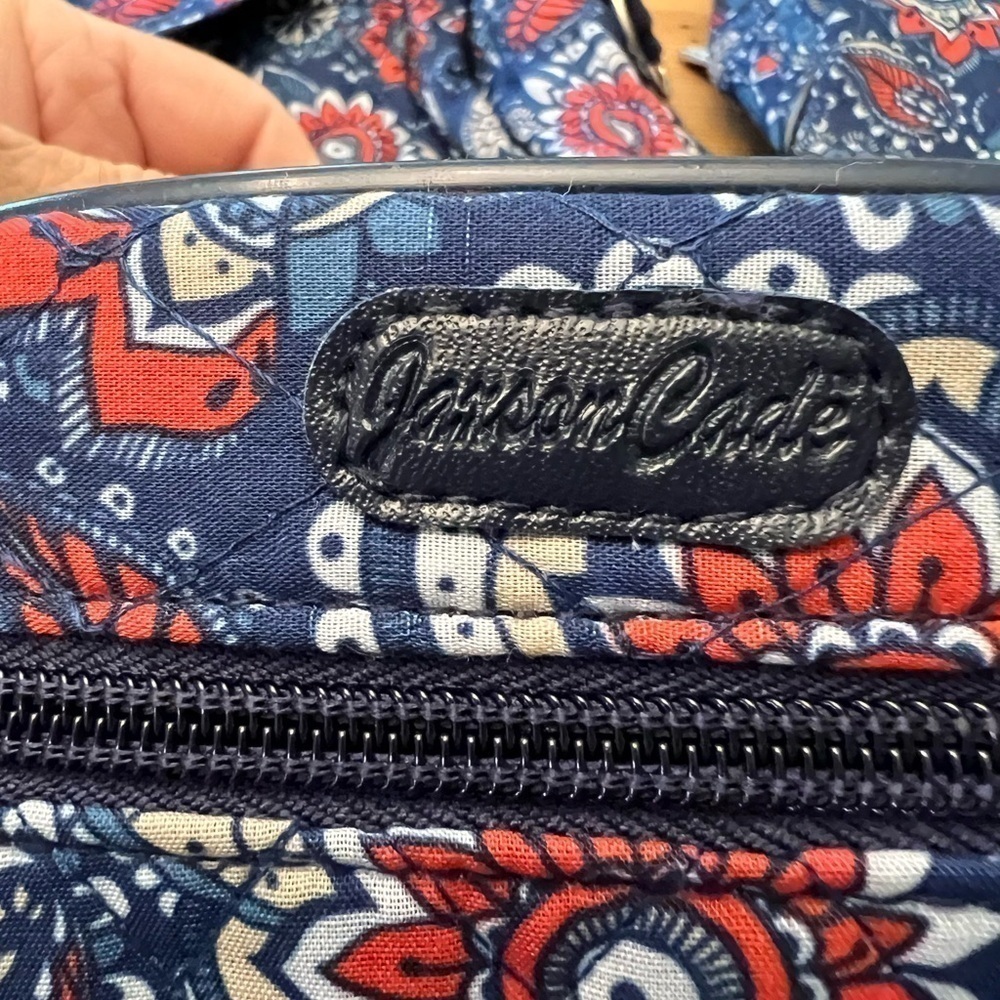 Lot Of 3 Jaxon Cade Quilted Zippered Bags Small, Medium, Large - Picture 4 of 11